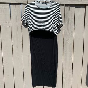 Boohoo nursing dress new without tags